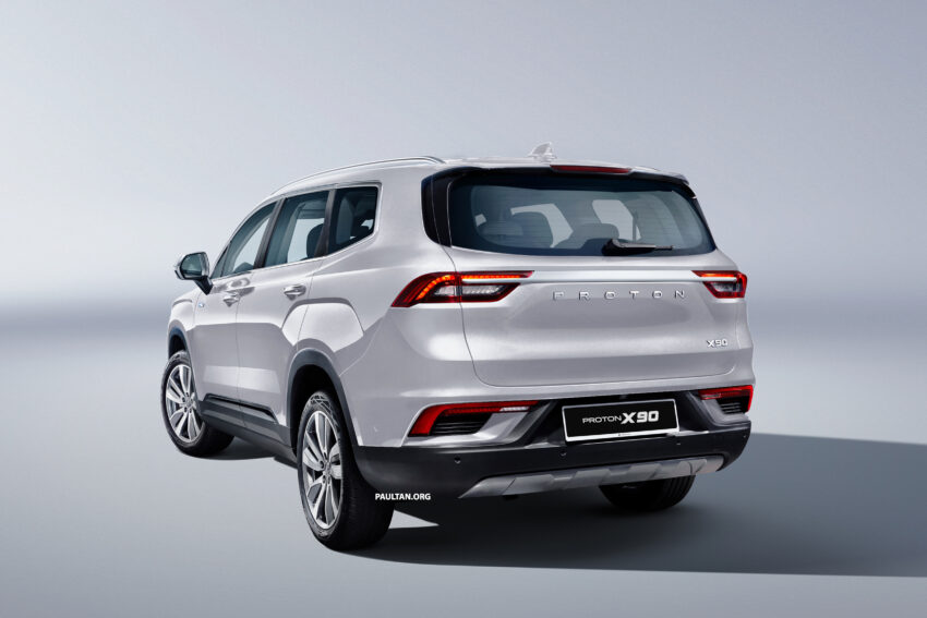 Proton X90 细节与规格获确认, 全系搭载1.5T引擎搭配48V MHEV系统, 六/七人座, 第二级半自动驾驶辅助, 12.3寸巨屏 214336