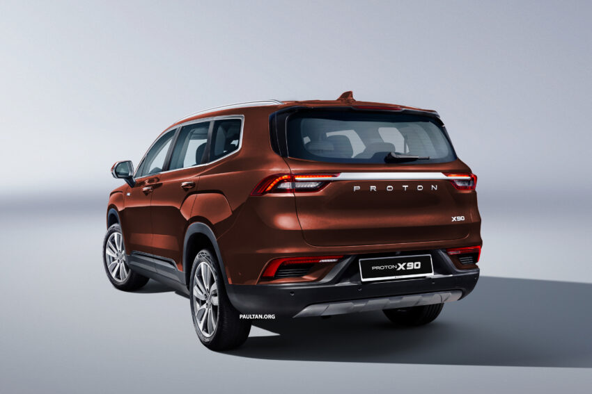 Proton X90 细节与规格获确认, 全系搭载1.5T引擎搭配48V MHEV系统, 六/七人座, 第二级半自动驾驶辅助, 12.3寸巨屏 214337