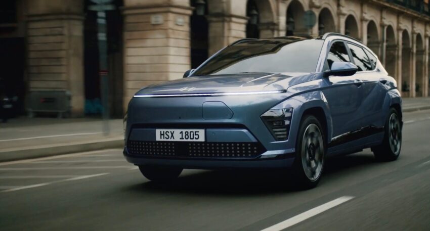2023 Hyundai Kona Electric EV细节公布, 增程版搭65.4kWh容量电池, 续航可达490公里, 41分钟充电至80% 211821