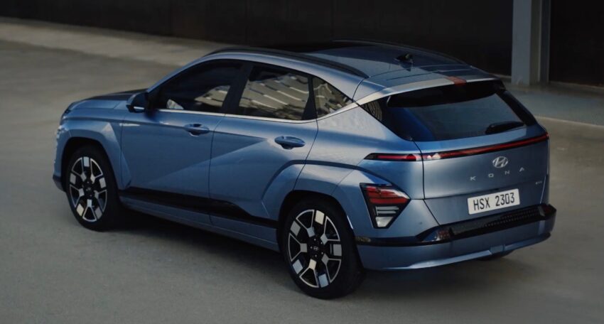 2023 Hyundai Kona Electric EV细节公布, 增程版搭65.4kWh容量电池, 续航可达490公里, 41分钟充电至80% 211827