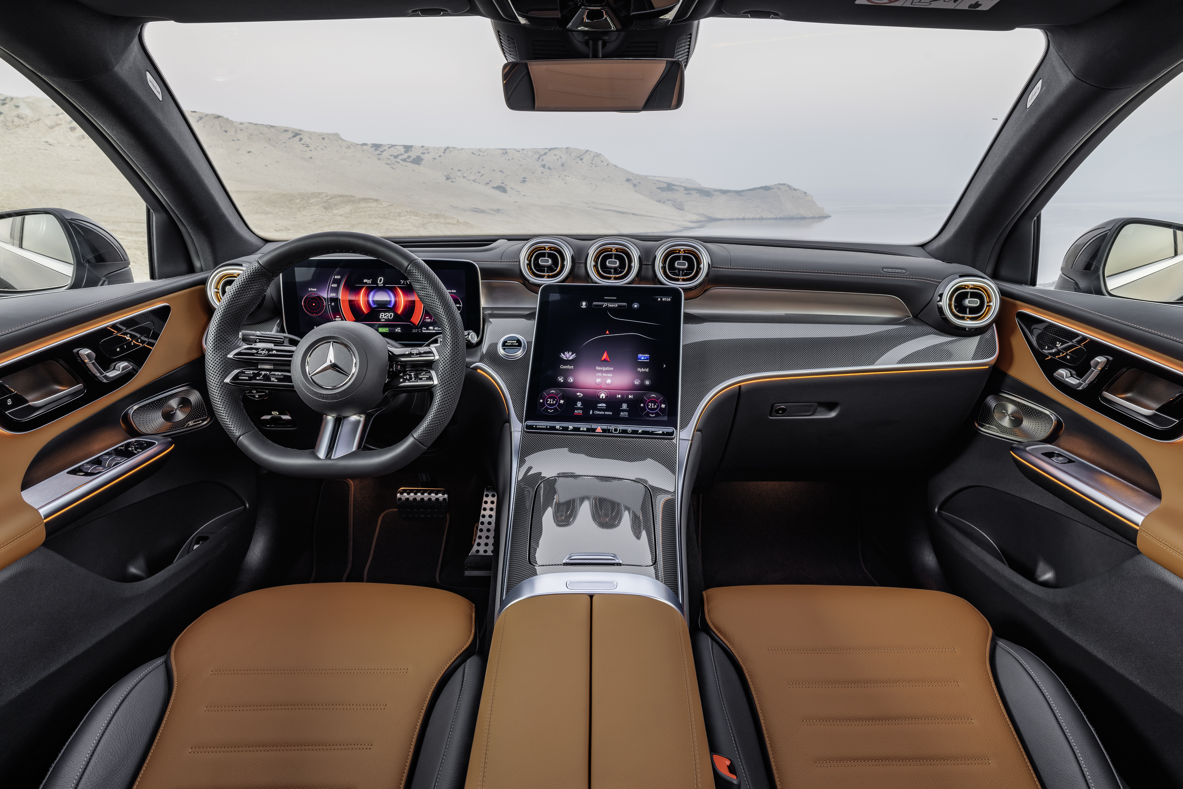 动感十足!2023 Mercedes-Benz GLC Coupé 官图首发