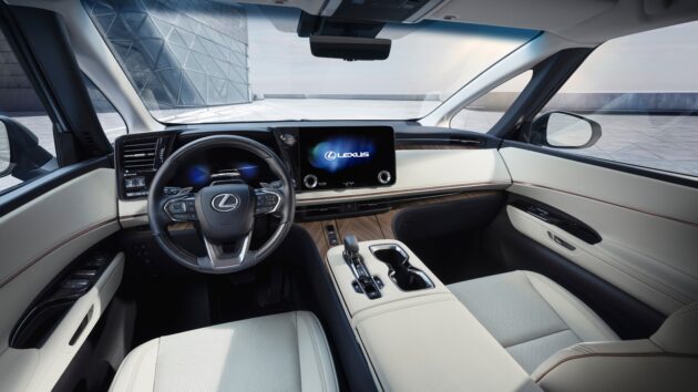 2023 Lexus LM 上海车展首发, 尺寸更大, 仅有油电引擎