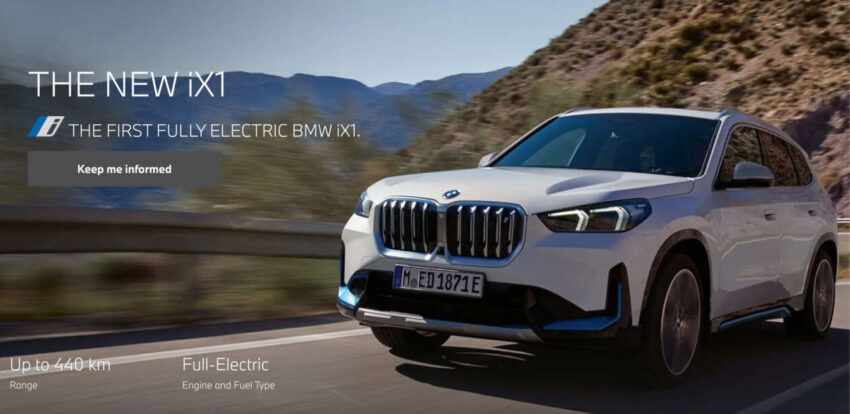 BMW iX1 纯电动SUV预告将来马, 5.7秒破百, 440公里续航 215995