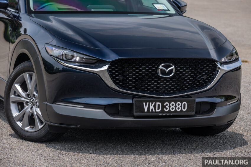新车试驾: Mazda CX-30 CKD, 确实是比之前更便宜了, 但还是比对手稍贵, 但它依旧拥有对手难以匹敌的特色与优点 217345