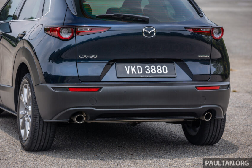 新车试驾: Mazda CX-30 CKD, 确实是比之前更便宜了, 但还是比对手稍贵, 但它依旧拥有对手难以匹敌的特色与优点 217357
