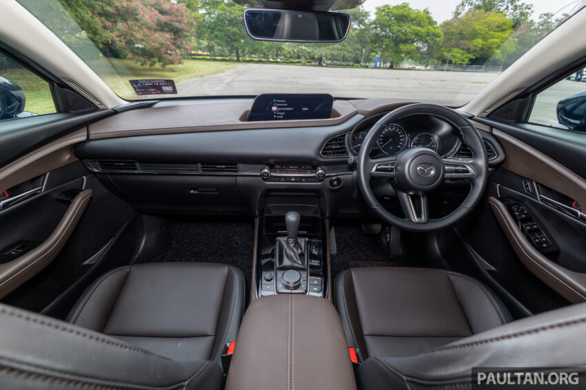新车试驾: Mazda CX-30 CKD, 确实是比之前更便宜了, 但还是比对手稍贵, 但它依旧拥有对手难以匹敌的特色与优点 217368