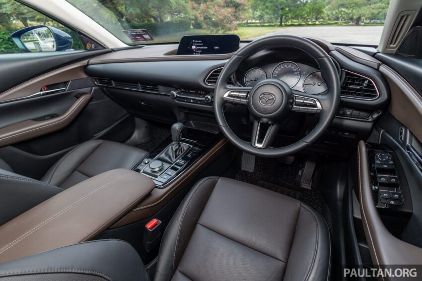 新车试驾: Mazda CX-30 CKD, 确实是比之前更便宜了, 但还是比对手稍贵, 但它依旧拥有对手难以匹敌的特色与优点 217430