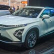 Chery Omoda 5 EV 首发, 450公里续航, 40分钟充电80%