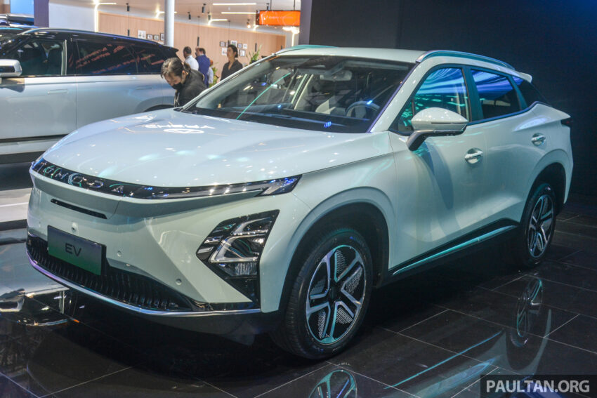 Chery Omoda 5 EV 首发, 450公里续航, 40分钟充电80% 216900