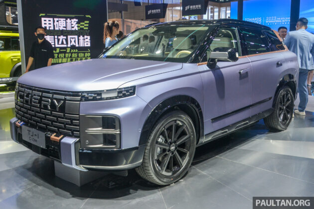 Chery TJ-1 亮相上海车展, 硬派外型SUV或在未来来马