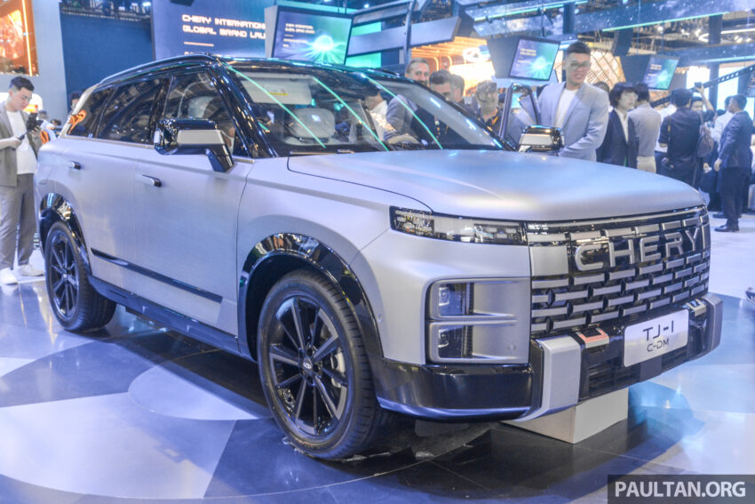 Chery TJ-1 亮相上海车展, 硬派外型SUV或在未来来马 217661