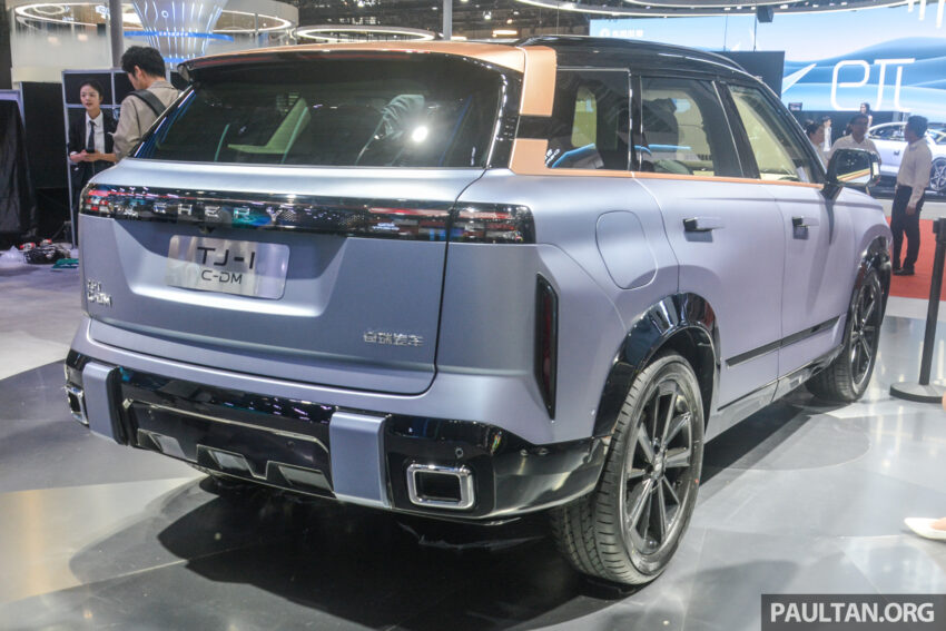 Chery TJ-1 亮相上海车展, 硬派外型SUV或在未来来马 217662