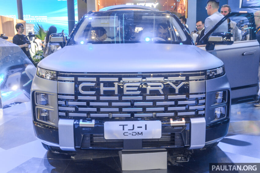 Chery TJ-1 亮相上海车展, 硬派外型SUV或在未来来马 217663