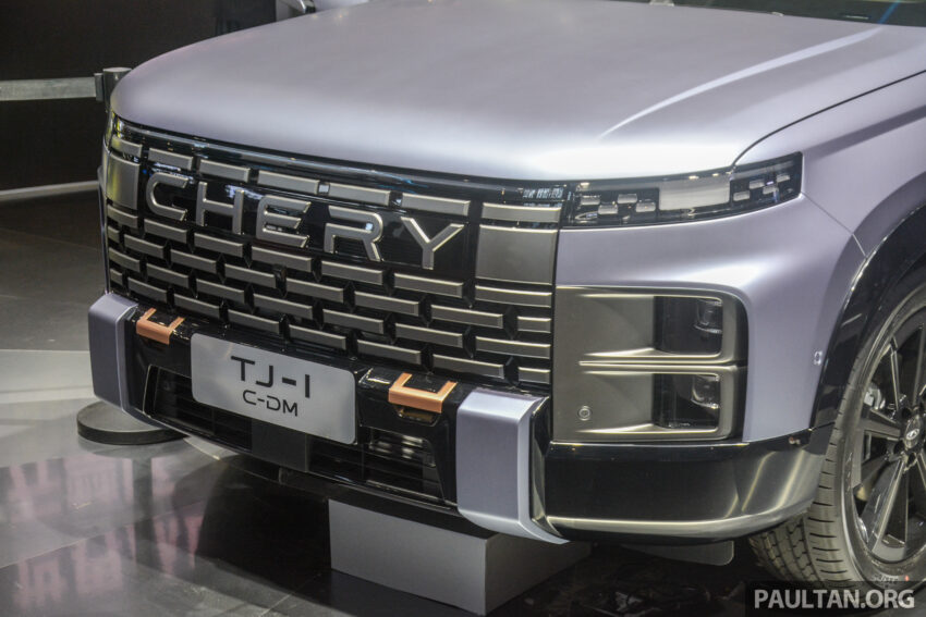 Chery TJ-1 亮相上海车展, 硬派外型SUV或在未来来马 217666