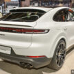 2024 Porsche Cayenne 小改款亮相, 外观小改科技感大增