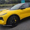 品牌首款SUV, Lotus Eletre 无伪装现身大马, 本月中上市