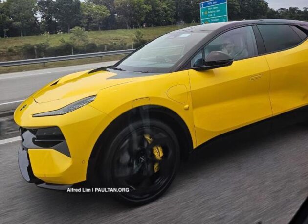 品牌首款SUV, Lotus Eletre 无伪装现身大马, 本月中上市