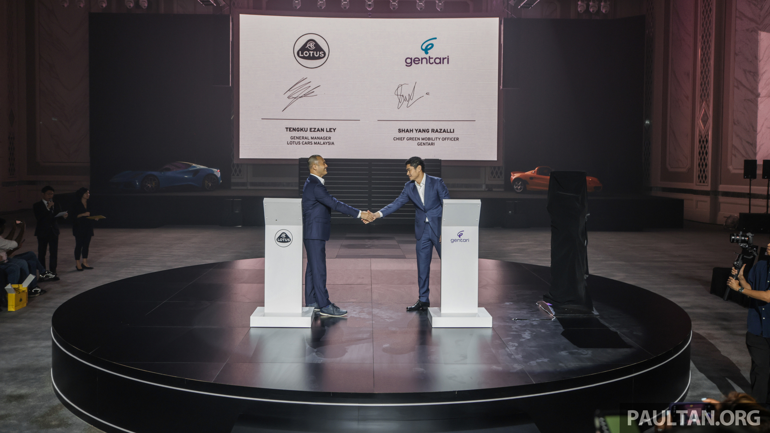 Gentari 和 Lotus Cars Malaysia 签署合作谅解备忘录，拟携手开发本地电动汽车充电基础设施，以及车主充电配套