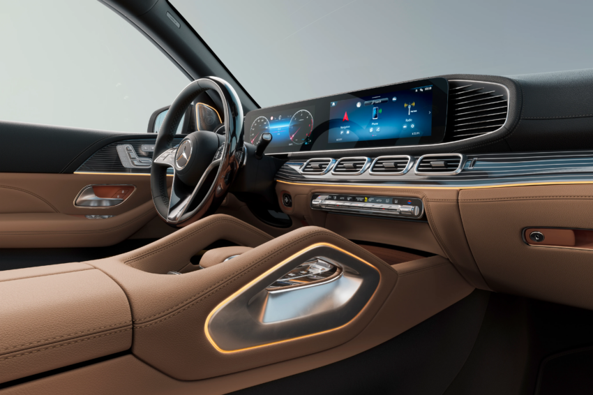 奔驰家族旗舰 SUV，2023 Mercedes-Benz GLS 小改款官图发布！内外观有感升级；Maybach、AMG 版本一并登场 215124