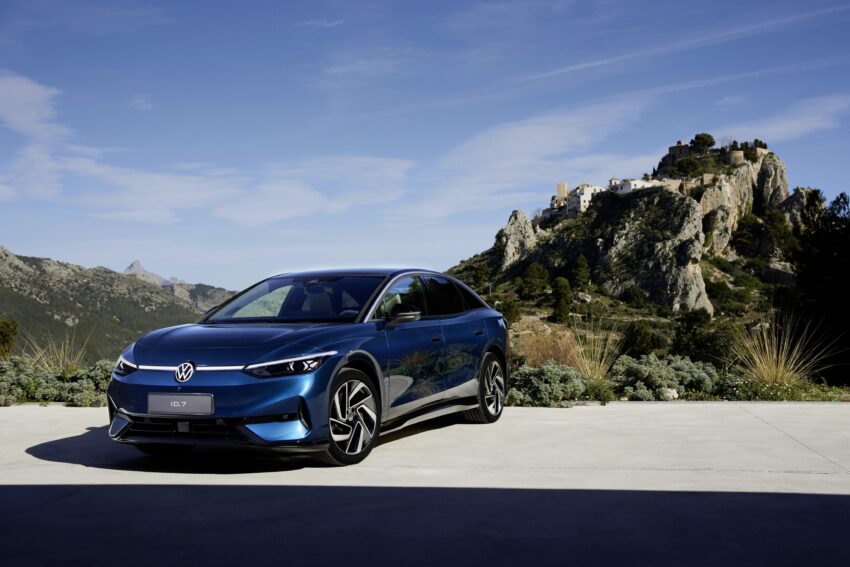Volkswagen ID.7 纯电四门跑房首发, 续航里程达700公里 217190