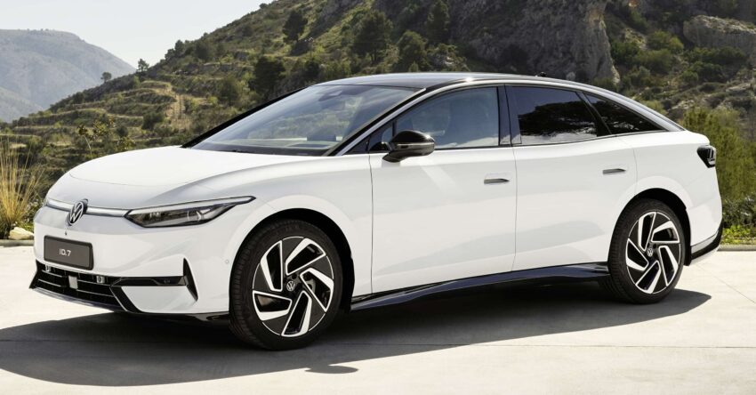 Volkswagen ID.7 纯电四门跑房首发, 续航里程达700公里 217163