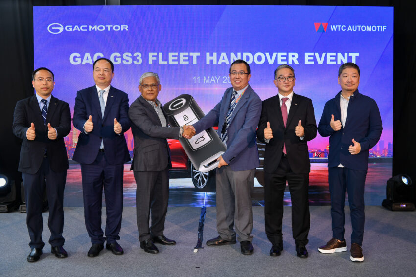 WTCA 拟投资逾6,000万令吉与广汽携手在马展开本地组装业务；全新一代 GAC GS3 B-Segment SUV 明年4月投产 219232