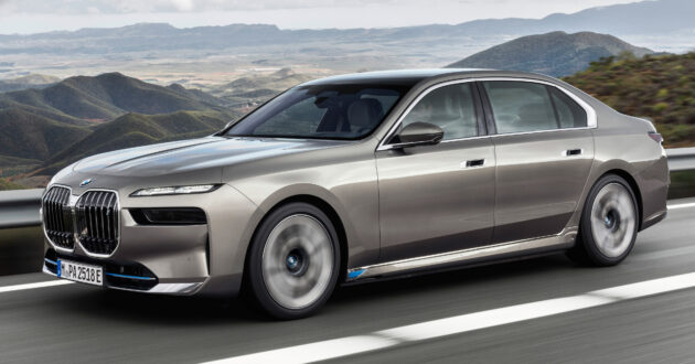 BMW i7 eDrive50 单马达后驱入门车型发布, 续航611公里