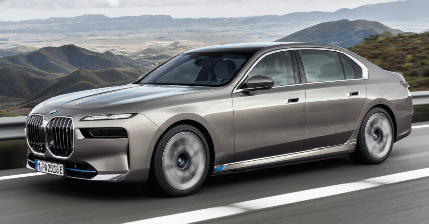 BMW i7 eDrive50 单马达后驱入门车型发布, 续航611公里 220490