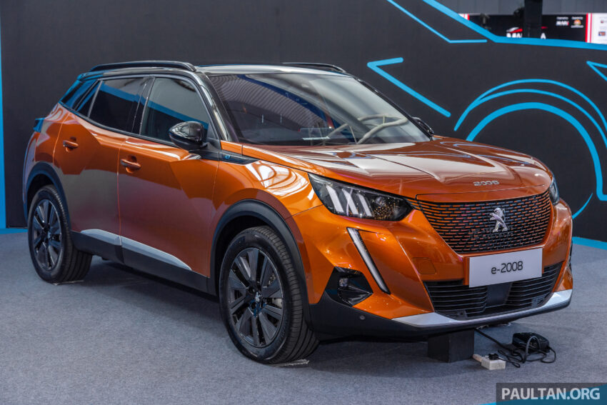 Peugeot e-2008 纯电SUV亮相本地车展, 续航里程310公里 218097