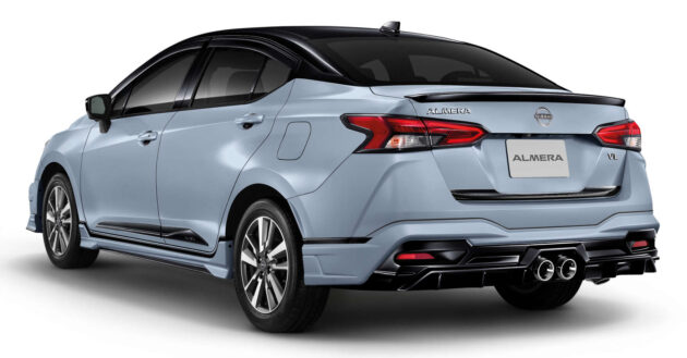 2023 Nissan Almera 小改款登陆泰国, 外观与配备小升级