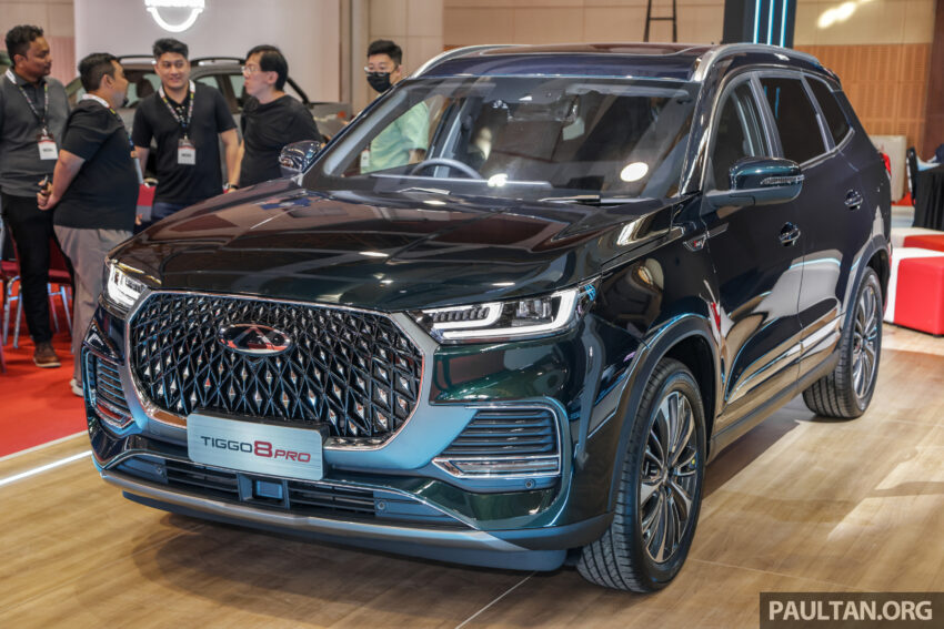 Chery Tiggo 8 Pro 亮相本地车展, 2.0L四缸涡轮引擎+DCT变速箱+前驱, 完整主被动安全配备, 七人座设定, 售价16万? 218236