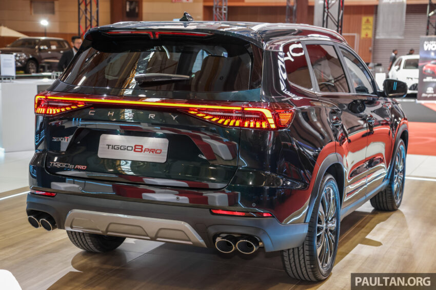 Chery Tiggo 8 Pro 亮相本地车展, 2.0L四缸涡轮引擎+DCT变速箱+前驱, 完整主被动安全配备, 七人座设定, 售价16万? 218238