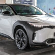 总代理明示近期内即将发布, Toyota bZ4X EV 再次亮相