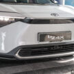 总代理明示近期内即将发布, Toyota bZ4X EV 再次亮相