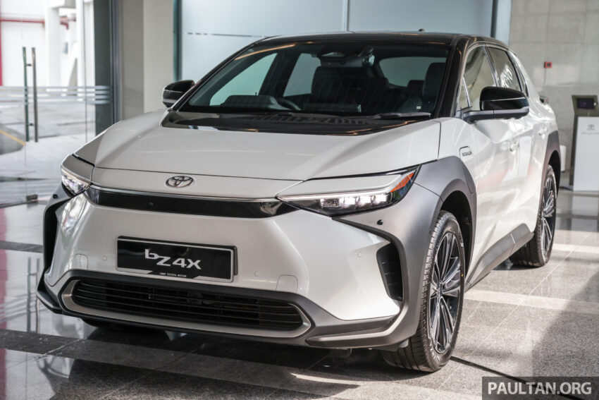 总代理明示近期内即将发布, Toyota bZ4X EV 再次亮相 219308
