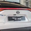 总代理明示近期内即将发布, Toyota bZ4X EV 再次亮相