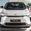 总代理明示近期内即将发布, Toyota bZ4X EV 再次亮相