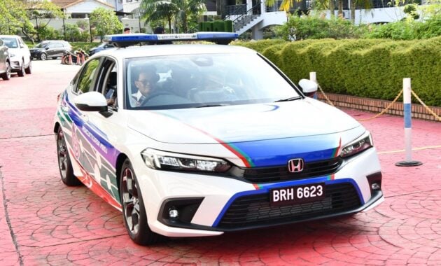 Honda Civic FE成MBSJ执法队巡逻车, 1.5T引擎8.4秒破百