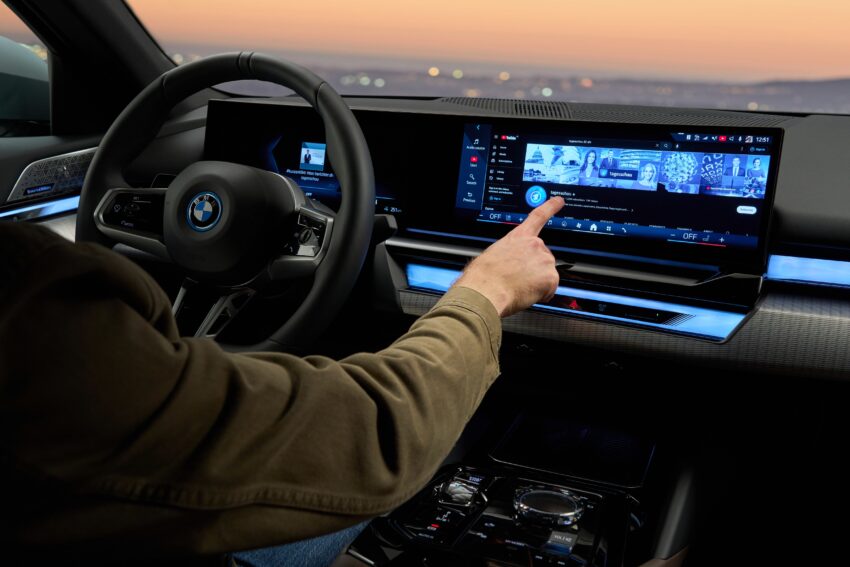 2024 G60/G60E BMW 5 系列大改款全球首发, 包含 i5 纯电动版本, 全新外观与内装设计, 车身尺码更大, iDrive 8.5系统 220762