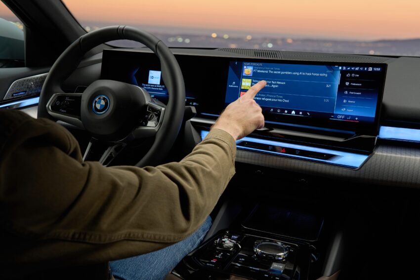 2024 G60/G60E BMW 5 系列大改款全球首发, 包含 i5 纯电动版本, 全新外观与内装设计, 车身尺码更大, iDrive 8.5系统 220764