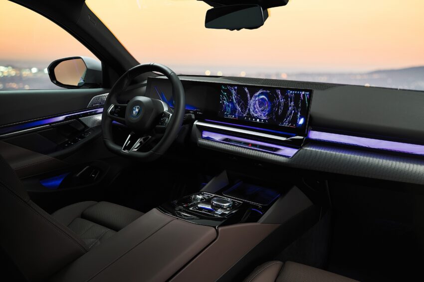 2024 G60/G60E BMW 5 系列大改款全球首发, 包含 i5 纯电动版本, 全新外观与内装设计, 车身尺码更大, iDrive 8.5系统 220767