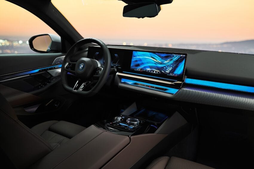 2024 G60/G60E BMW 5 系列大改款全球首发, 包含 i5 纯电动版本, 全新外观与内装设计, 车身尺码更大, iDrive 8.5系统 220768