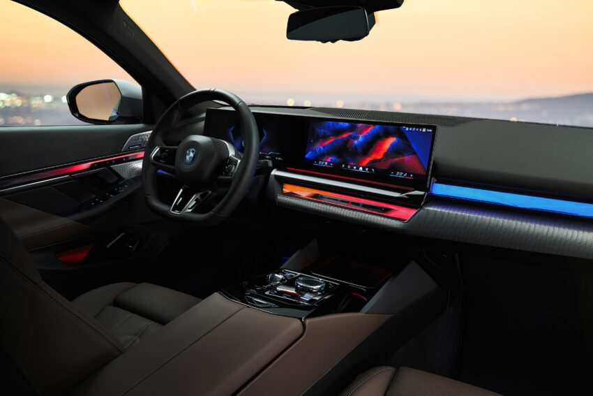 2024 G60/G60E BMW 5 系列大改款全球首发, 包含 i5 纯电动版本, 全新外观与内装设计, 车身尺码更大, iDrive 8.5系统 220769