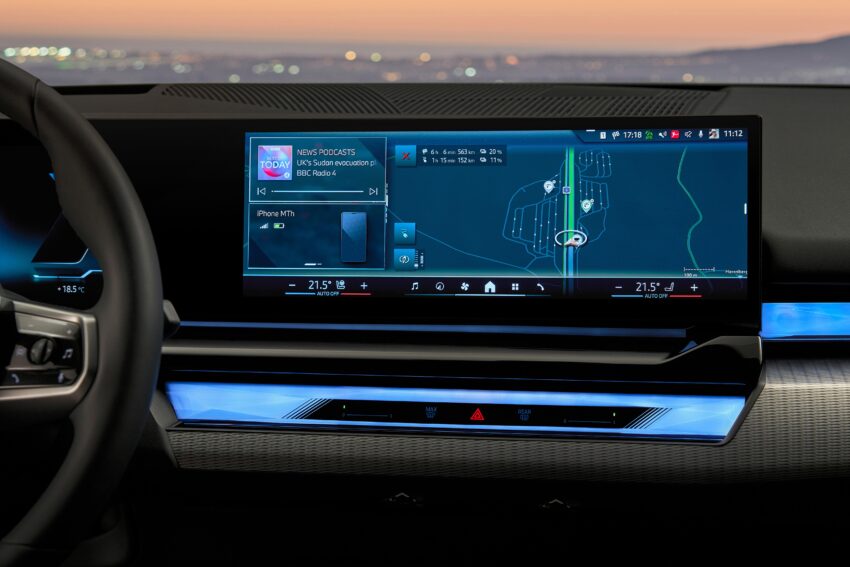 2024 G60/G60E BMW 5 系列大改款全球首发, 包含 i5 纯电动版本, 全新外观与内装设计, 车身尺码更大, iDrive 8.5系统 220790