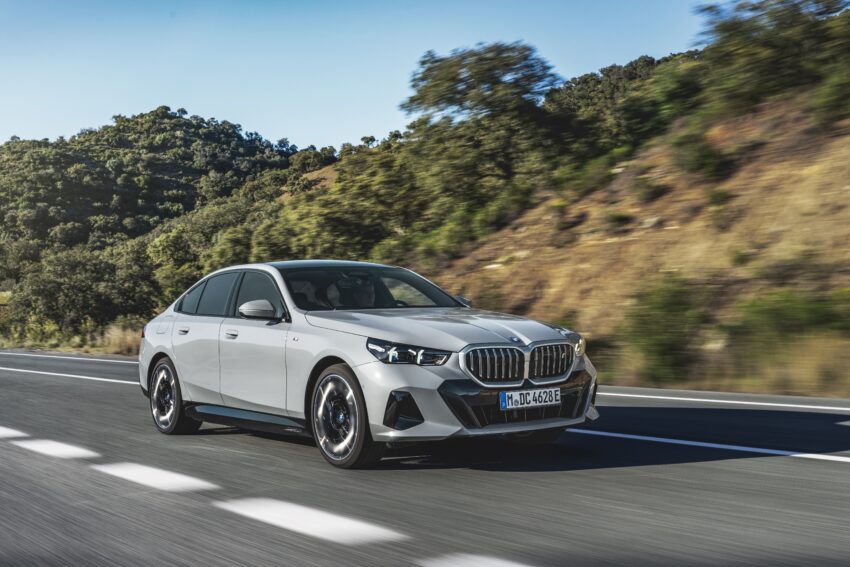 2024 G60/G60E BMW 5 系列大改款全球首发, 包含 i5 纯电动版本, 全新外观与内装设计, 车身尺码更大, iDrive 8.5系统 220662