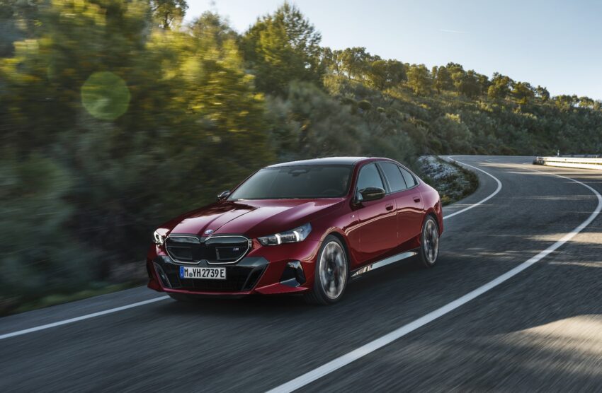 2024 G60/G60E BMW 5 系列大改款全球首发, 包含 i5 纯电动版本, 全新外观与内装设计, 车身尺码更大, iDrive 8.5系统 220549