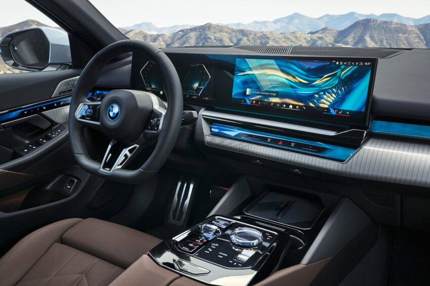 2024 G60/G60E BMW 5 系列大改款全球首发, 包含 i5 纯电动版本, 全新外观与内装设计, 车身尺码更大, iDrive 8.5系统 220730