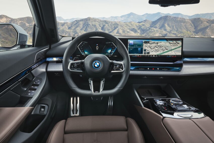 2024 G60/G60E BMW 5 系列大改款全球首发, 包含 i5 纯电动版本, 全新外观与内装设计, 车身尺码更大, iDrive 8.5系统 220732