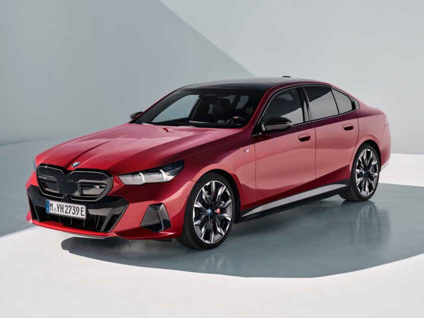 2024 G60/G60E BMW 5 系列大改款全球首发, 包含 i5 纯电动版本, 全新外观与内装设计, 车身尺码更大, iDrive 8.5系统 220583