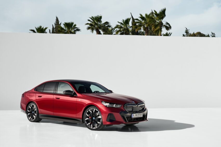 2024 G60/G60E BMW 5 系列大改款全球首发, 包含 i5 纯电动版本, 全新外观与内装设计, 车身尺码更大, iDrive 8.5系统 220590